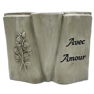 Déco funéraire vase