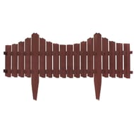 Bordure imitation bois