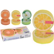 Eponges fruits x2