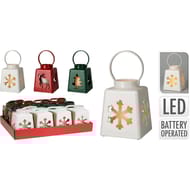 Lanterne avec bougie led