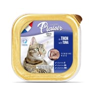Les repas plaisir terrines pour chat adulte stérilisé au thon 100g