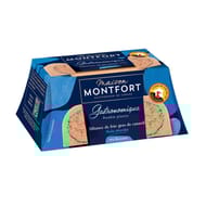 Maison monfort alliance de foie gras de canard avec 30% de morceaux + lyre 450g