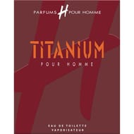H titanium pour homme eau de toilette vaporisateur 75ml