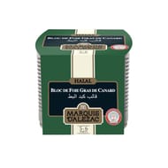 Marqui d'Alezac bloc de foie gras de canard Halal boite 200g