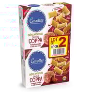 Gavottes crêpes apéritives saveur coppa tomates confite et ail des ours lot de 2 - 160g