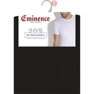 Tee-shirt manches courtes col rond homme Héritage Eminence 007 NOIR T3