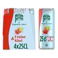 Maison perrier & magnetic juice fraise kiwi 4x25cl