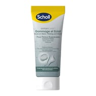Scholl expert care crème gommage et éclat pieds 75ml