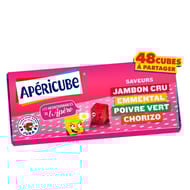 Apéricube les incontournables de l'apéro 48 cubes 250g
