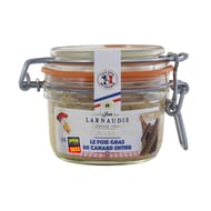 Jean larnaudie foie gras de canard entier "français comme jamais" france bocal 120g