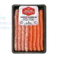 Assotriment barbecue chipolatas supérieurs et merguez x8 640g Maître Jacques