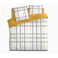 Parure housse de couette 200x200cm + 2 taies 63x63cm scott