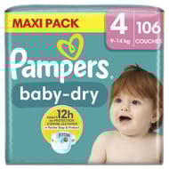 Pampers baby dry maxi t4 x106