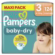 Pampers baby dry maxi t3 x124