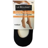 Protège pieds coton Les Accessoires Le Bourget NOIR TU