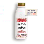 Paysan Breton Le lait ribot lait fermenté doux et onctueux 500ml