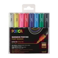 Set 8 posca pte extra fine