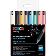 8 Posca pointe extra fine
