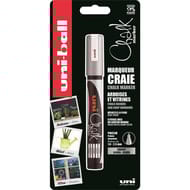 Marqueur craie uni chal marker argent pointe moyenne conique