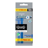 Wilkinson Rasoirs 12+3 Essential 2 Precision Plastique Recyclé