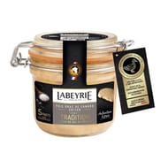 Labeyrie foie gras de canard entier du sud ouest tradition bocal 180g