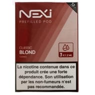 Lot 3 pods preremplis Classic Blond 12mg Nexi One - Aspire