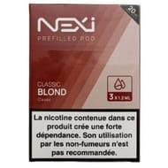 Lot 3 pods preremplis Classic Blond 20mg Nexi One - Aspire