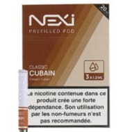 Lot 3 pods preremplis Classic Cubain 20mg Nexi One - Aspire