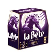 La bête 6x25cl 8%vol