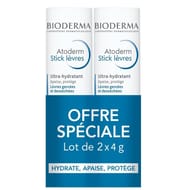 Bioderma Atoderm stick lèvres x2