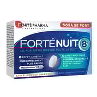 Forte pharma forte nuit 8H comprimés x15