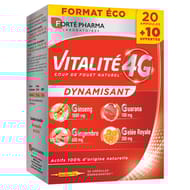 Forté pharma vitalité 4G ampoules x30