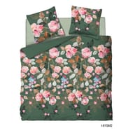 Parure housse de couette 260x240cm + 2 taies 63x63cm cynthia