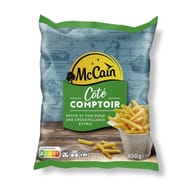 Mccain frites petites et fines côté comptoir 650g