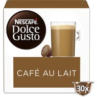 Dolce Gusto 30 capsules café au lait 300g