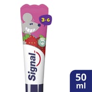Signal dentifrice enfants 3 à 6 ans goût fraise gaga 50ml