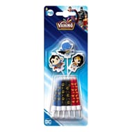 Vahine bougies licence dc super heros x15