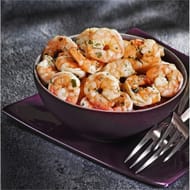 Marinade de gambas en persillade