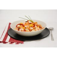 Salade de gambas aux mandarines