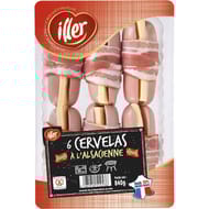 Cervelas à l'Alsacienne x6 840g Iller