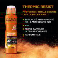 L'oréal men expert anti-transpirant thermic resist 72h atomiseur 150ml