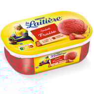 La Laitière bac sorbet fraise 558g