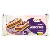 Cora duo de génoises 175g