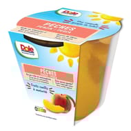 Dole pêches quartiers et jus 198g