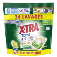 X tra trio caps total marseille & aloe vera x34 - 0.408kg