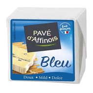 Pavé d'affinois bleu 180g frais emballé