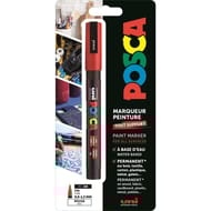 Posca pointe fine rouge