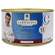 Jean larnaudie haricots lingots aux saucisses de toulouse france "ma création" boite