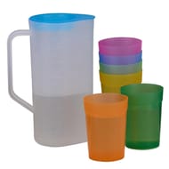 Carafe 1.5 l avec 6 gobelets 400 ml