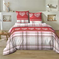 Parure housse de couette 200x200cm + 2taies 63x63cm maxy 51fils